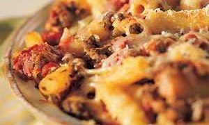 Baked Rigatoni with Beef