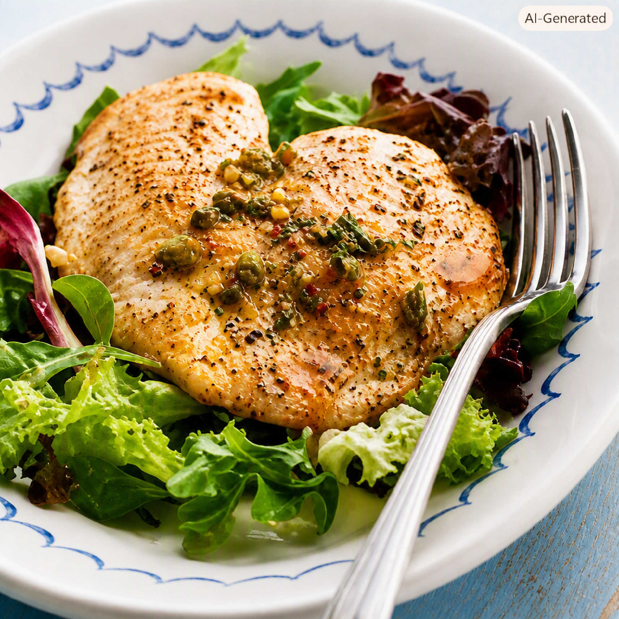 Sauteed Tilapia with homemade Honey-Scallion Dressing are combined in this light yet filling meal. Serve with fast-cooking rice noodles.