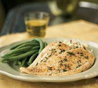 Sole with Tarragon-Butter Sauce