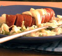 Braised Cabbage and Leeks with Turkey Sausage