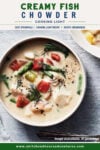 Creamy fish chowder brings together tender seafood, hearty veggies, and a rich, velvety broth that feels like pure coastal comfort. Perfect for chilly nights, cozy weekends, or anytime a warm bowl is calling. #ChowderSeason #SeafoodLovers #ComfortFood #CozyMeals #HomeCooking #FoodBloggers #SoupNight #FarmersMarketWeek