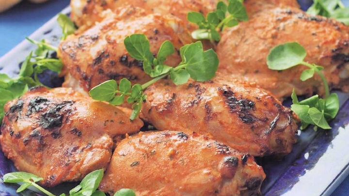 Juicy, spice‑rich chicken thighs with smoky herbs, citrus brightness, and bold Mediterranean flavor. Perfect for easy weeknight dinners or weekend grilling #MediterraneanRecipes #EasyDinnerIdeas #ChickenThighs #SpicedCooking #HomeCooking #FoodBloggers #WeeknightMeals