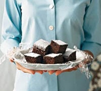 This easy-to-make snack cake has deep chocolate taste. For more banana flavor and a slight crunch, top the cake with crumbled banana chips before baking. You can sell the cake whole or package individual pieces.