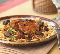 Pork Roast with Three Mushroom Ragout