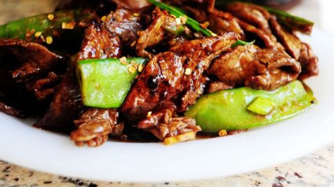 Beef with Snow Peas