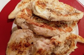 Chicken with Mushroom Cream Sauce and Tortellini