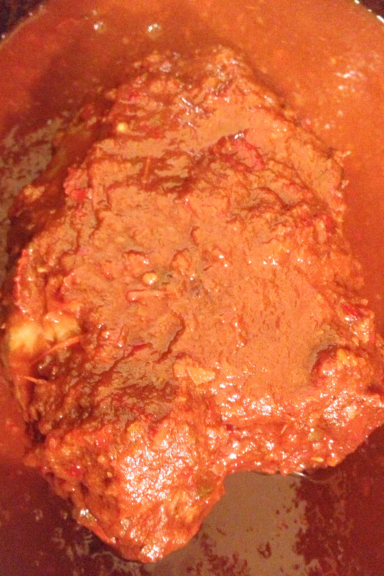 Slow-Braised Guajillo Pepper Beef was excellent and I will make it again regardless of it being a copycat failure. #GuajilloBeef #MexicanFlavors #SlowBraisedMeat #BeefLoversUnite #TenderAndTasty