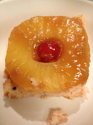 Healthier Upsidedown Pineapple Cake
