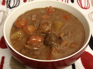slow cooker Guiness beef stew for St Patrick's Day