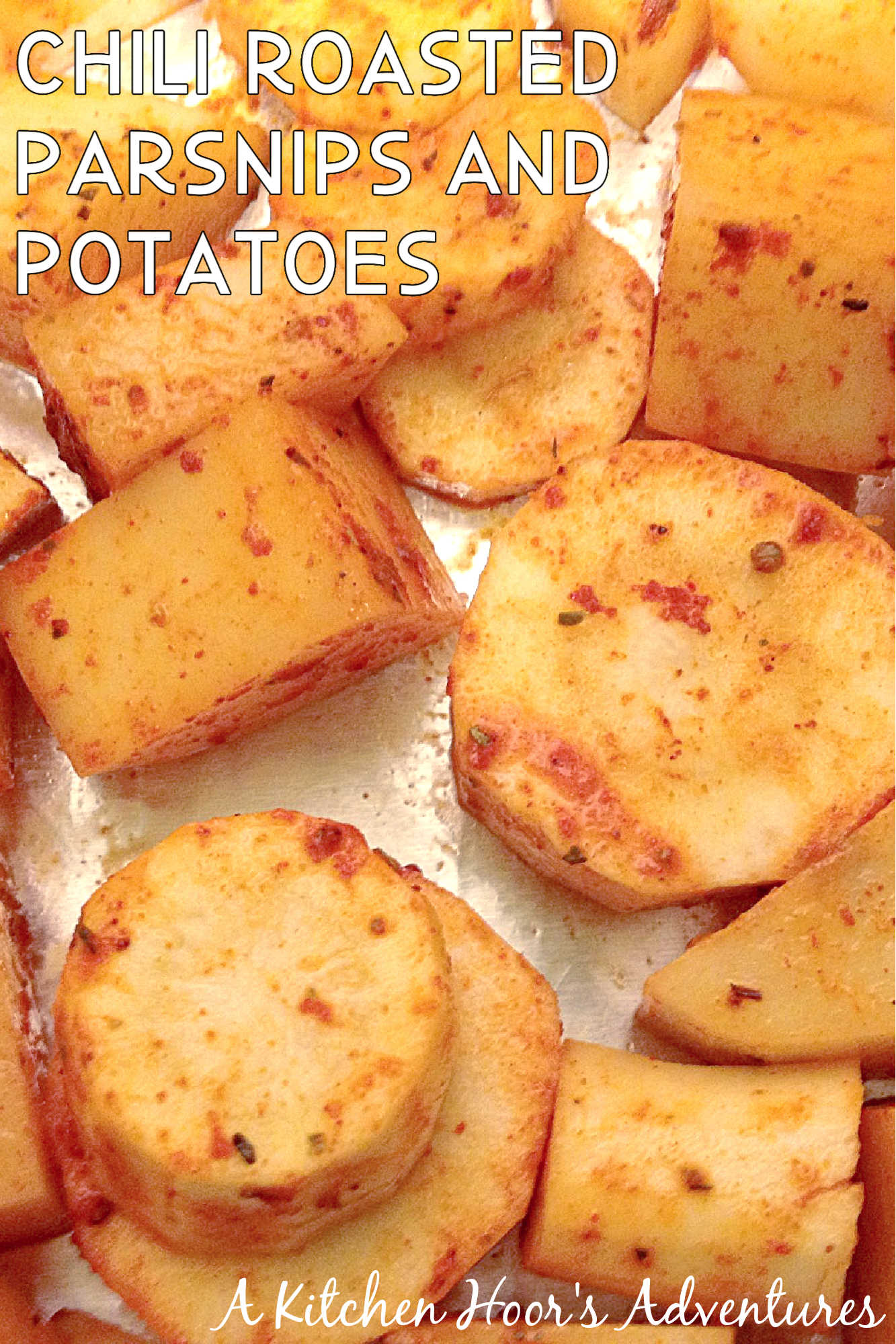 Looking for a quick roasted veggie idea? Chili Roasted Parsnips and Potatoes combine classic root vegetables with a hint of chili, resulting in a side dish that's flavorful and easy to prepare.  #VeggieVibes #PlantBasedEats #HealthyEatingMadeEasy #RoastedRootVeggies #InstaFoodieFaves
