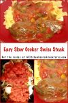 Ready for a dinner that is full of flavor and comfort? This easy slow cooking Swiss steak recipe turns inexpensive cuts of beef into a family favorite. #SlowCookingSwissSteak #EasyDinnerIdeas #ComfortFoodCravings #CrockPotRecipes #OnePotMeals #SlowCookingSensation #SwissSteakSupper #CrockpotComfortFood #FamilyFriendlyMeals #EasyWeeknightDinner #SlowCookerSupper