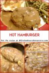 Experience the rich flavors of Hot Hamburger (Salisbury Steak) with this simple and satisfying dish. Each patty is cooked to perfection and topped with flavorful gravy, making it ideal for quick weeknight meals or special occasions. #BurgerMonth #HotHamburger #SalisburySteak #ComfortFoodie #FoodieFaves #MeatloversUnite