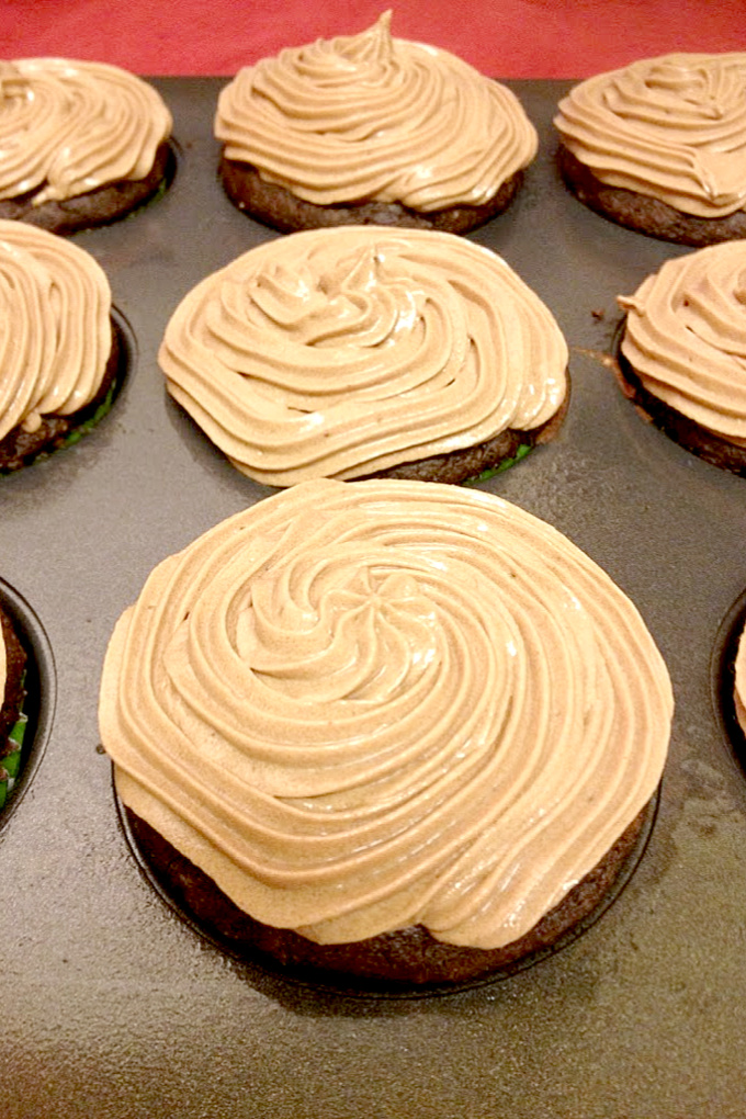 Irish Coffee Cupcakes with Bailey's Chocolate Filling are healthy-ish and delicious! The whole wheat pastry flour keeps them light, the buttermilk keeps them moist, and the ganache makes them decadent!
