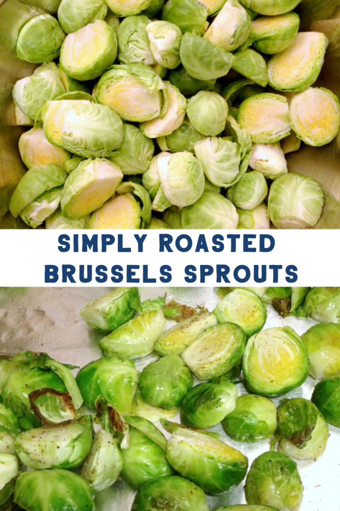 If you haven't roasted Brussels sprouts before, you should. They're simple to roast and simply delicious when roasted.  Your family will love Simply Roasted Brussels Sprouts.
