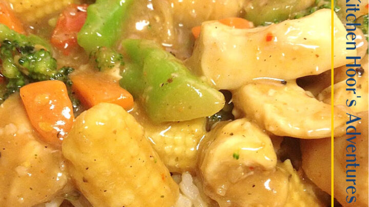 Stir-fry is so easy to throw together. Some frozen stir-fry blends, a can of baby corn, some meat, and some rice and voila! Ginger Garlic Chicken Stir-Fry is born! #HealthyAsianEats #ChickenStirFry #AsianFlavors #GarlicLovers #QuickAndEasyDinner