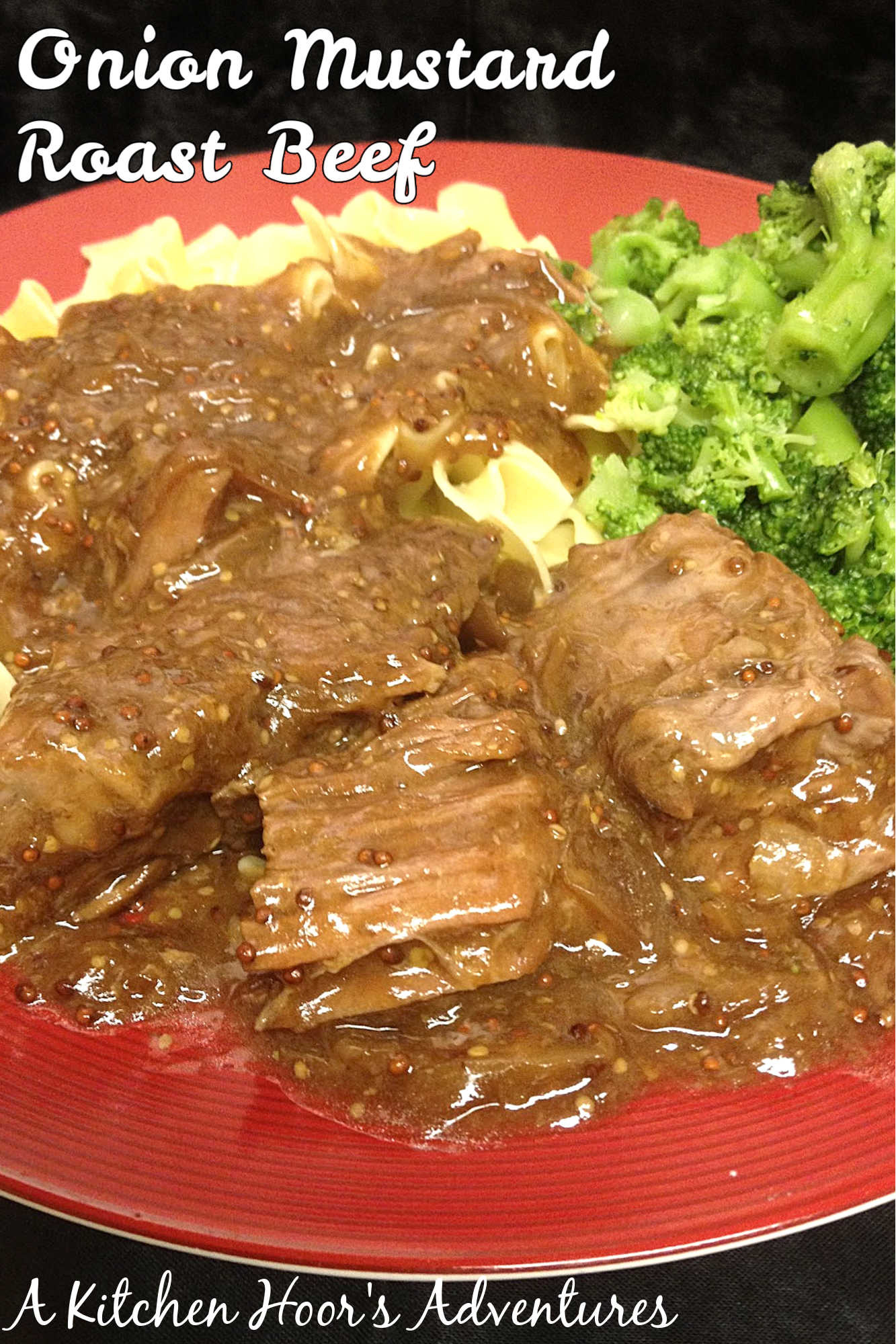 With slow cooked Onion Mustard Roast Beef, dinner is simple yet full of flavor. Fall-apart beef paired with onions and mustard makes this dish a standout. Add your favorite sides and enjoy a hearty meal with minimal prep. #OnionMustardRoastBeef #MeatLoversDelight #SavorySundayEats #FoodieFavs #RoastBeefGoals #MeatLoversDelight #RoastBeefPerfection #SavoryMustardFlavors #FoodieFrenzy #SlowCookerRecipe #SlowCookerRoastBeef