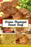With slow cooked Onion Mustard Roast Beef, dinner is simple yet full of flavor. Fall-apart beef paired with onions and mustard makes this dish a standout. Add your favorite sides and enjoy a hearty meal with minimal prep. #OnionMustardRoastBeef #MeatLoversDelight #SavorySundayEats #FoodieFavs #RoastBeefGoals #MeatLoversDelight #RoastBeefPerfection #SavoryMustardFlavors #FoodieFrenzy #SlowCookerRecipe #SlowCookerRoastBeef