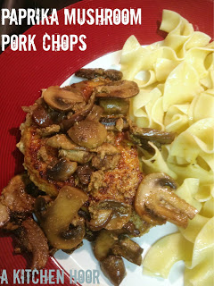 Paprika Mushroom Pork Chops