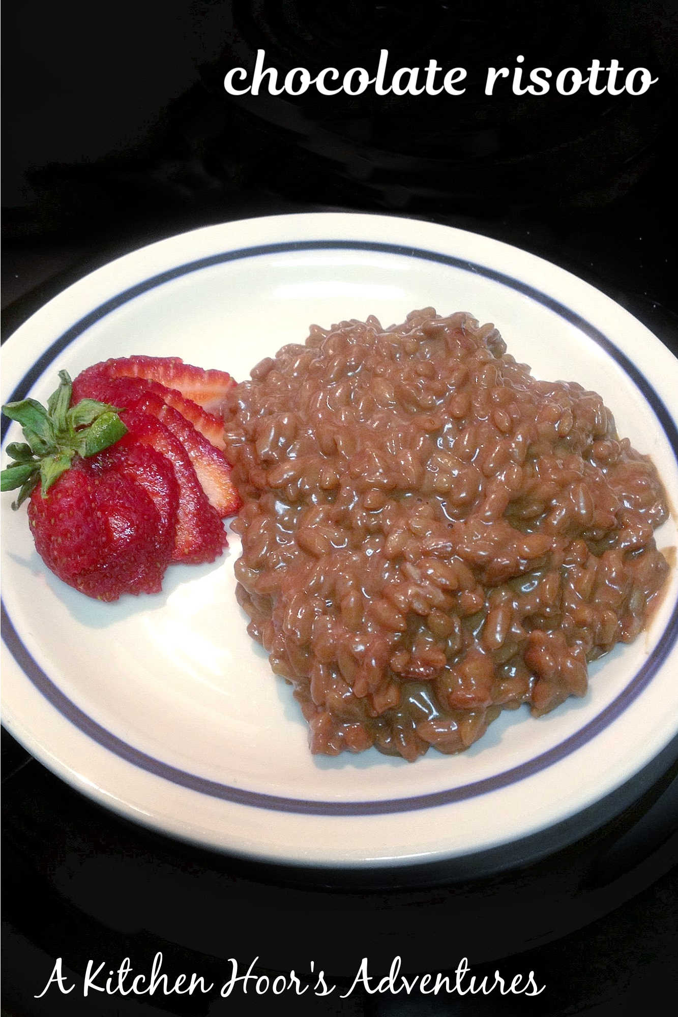 Creamy, chocolatey, and oh-so-satisfying.  Chocolate Risotto is a delicious and unique twist on a classic dish!  #ChocolateRisottoDelight #RisottoLoversUnite #DecadentDessertVibes #SatisfyYourChocolateCravings #FoodieFiestaTime