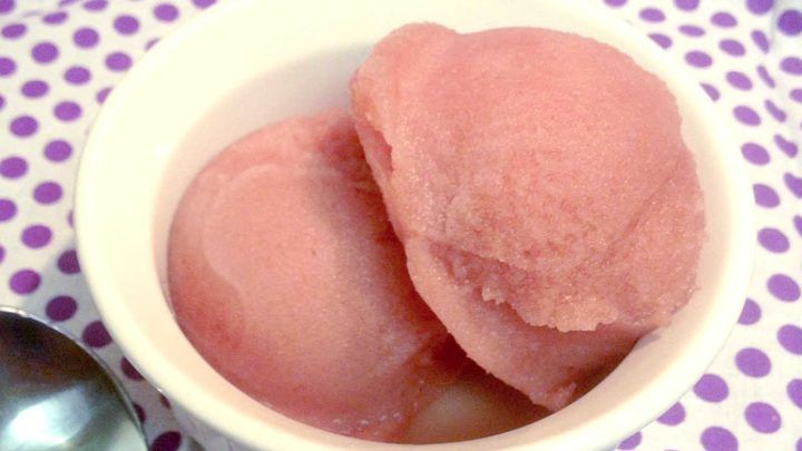 Scoop up some sweet and tangy goodness with our Pomegranate Tequila Sorbet! Trust us, your taste buds will thank you. #PomegranateTequilaSorbet #BoozyDesserts #SummerSorbet #TequilaLovers #Fruitlicious
