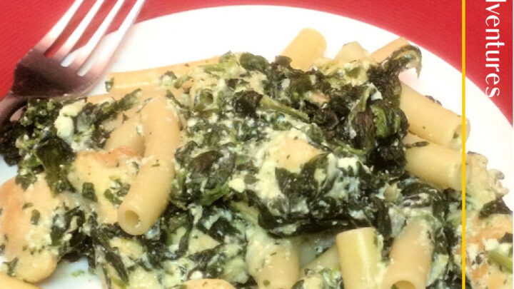 Give your taste buds a treat with this creamy and indulgent Chicken Florentine Pasta Toss! Perfect for a cozy night in. #FlorentinePastaToss #ChickenFlorentine #PastaRecipe #EasyDinnerIdeas #ItalianInspiredEats