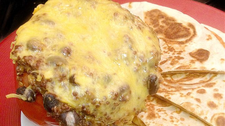 Southwest Quinoa Stuffed Peppers