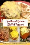 Looking for a new meatless favorite? Our Southwest Quinoa Stuffed Peppers bring together all your favorite spices with wholesome quinoa for a meal that’s both filling and flavorful. #HealthyEatsWithSouthwestFlair #QuinoaLoversUnite #SouthwestSpiceGameStrong #MeatlessMondayFiesta #PlantBasedInspiration