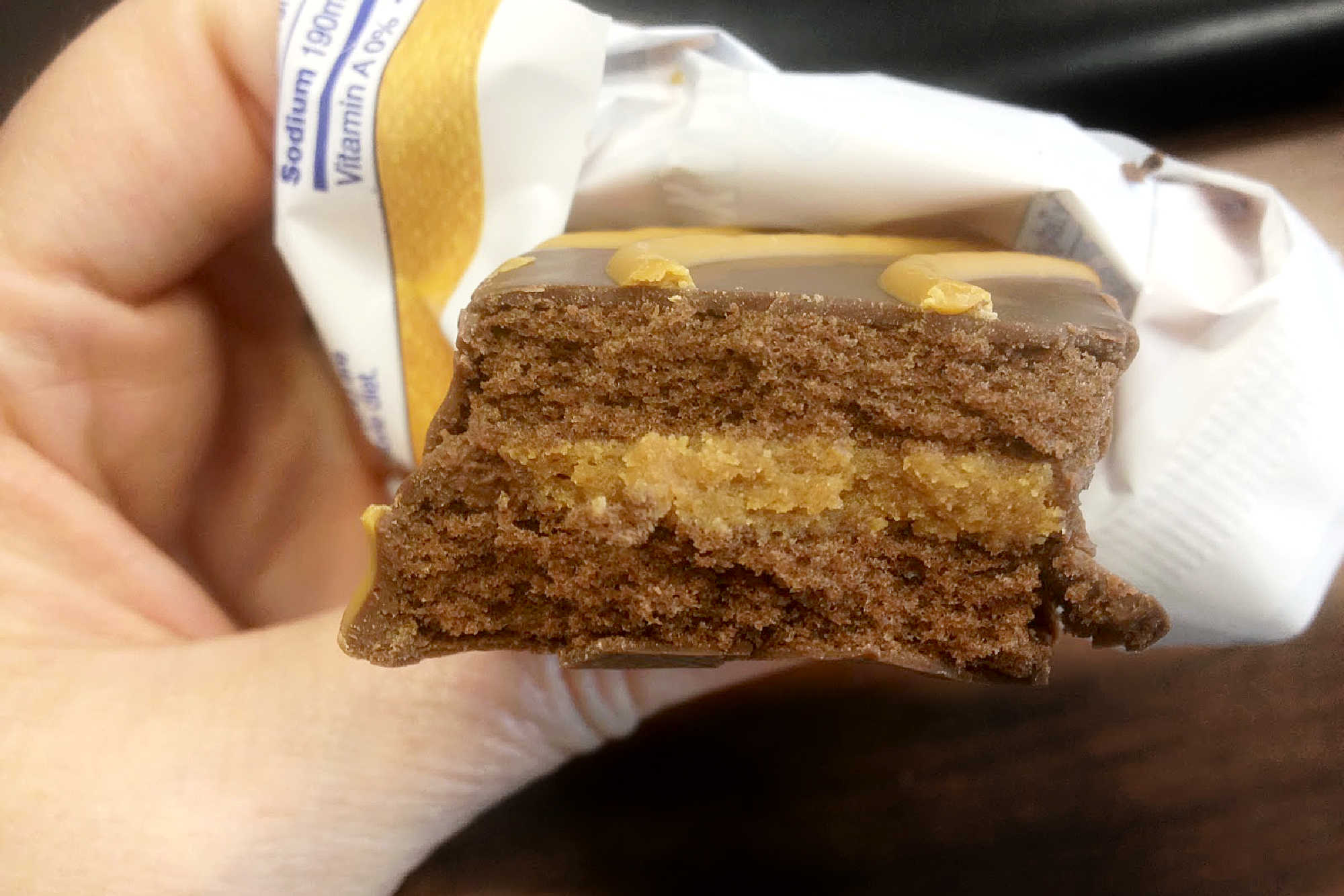 A list of ways to indulge in the irresistible flavors of #Tastykake Kandy Bar Kakes: 1. Enjoy it as a dessert after dinner. 2. Have it as a mid-day pick-me-up. 3. Share it with friends and family at a picnic. 4. Savor it with a cup of coffee. 5. Add it to your favorite ice cream as a topping. #KandyBarKakes #IndulgentTreats #FoodieFaves #ChocolateLover #SnackTimeSatisfaction