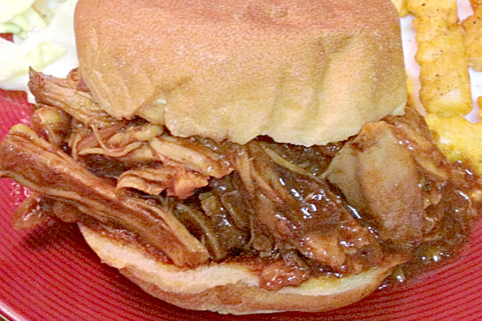 Apple Butter Barbecue Chicken Sandwiches