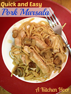 Quick and Easy Pork Marsala