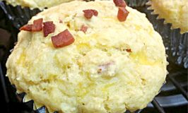 Beer Cheese Bacon Corn Muffins have Kentucky beer cheese in them along with bacon crumbles in a sweet corn muffin. It’s a perfectly southern muffin great for any breakfast of brunch.