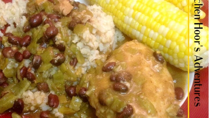 Get ready for a mouth-watering meal that practically cooks itself! This slow cooker Green Chile Chicken and Rice will leave your taste buds singing. #GreenChileGoodness #OnePotMeal #SouthwestFlavors #RiceRecipes #HealthyComfortFood