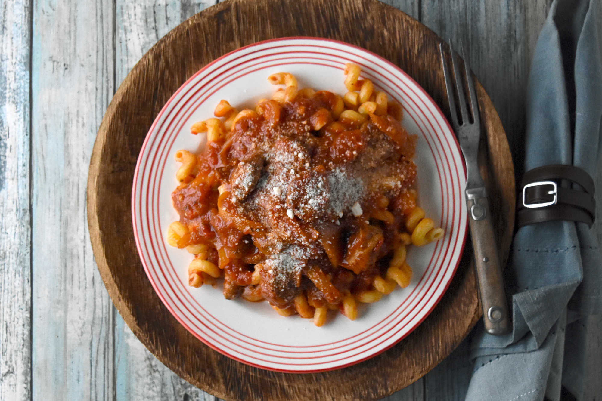 Elevate your next pasta night with our famous Pepper Pasta sauce and savory Italian Sausage. This combo will have you saying mamma Mia that’s one delicious dinner! #OurFamilyTable #ItalianCuisine #MustTryCombo #FlavorExplosion #ItalianFood #PastaLover #SauceGoals #EasyDinnerOption #PastaParty #ItalianSausageSizzle #DeliziosoDinner #FoodieFaves #PastaPassion