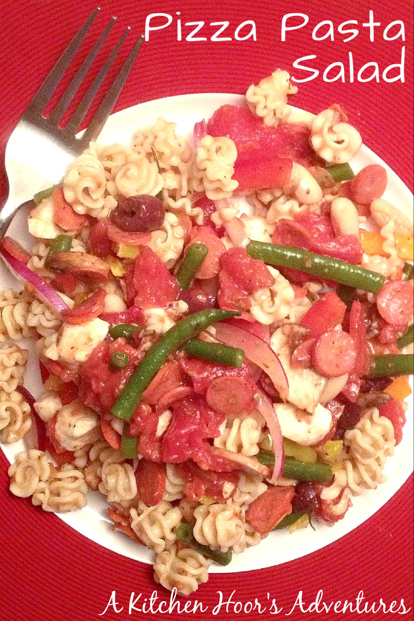 Weeknight dinners feel extra special with pizza pasta salad on the table. Fresh, quick and full of flavor, it’s a go-to for busy days.  #PizzaPastaSaladDelight #ItalianInspiredEats #FoodieFaves #SummerSides #EasyMealIdeas