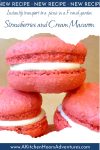 Life is like a box of Strawberries and Cream Macarons - sweet, surprising, and gone too soon! Treat yourself today because every moment is worth celebrating. #MacaronLoversUnite #StrawberryObsessed #CreamyDelights #FoodieFaves #DeliciouslySweetTreats #SweetLife #MacaronLove
