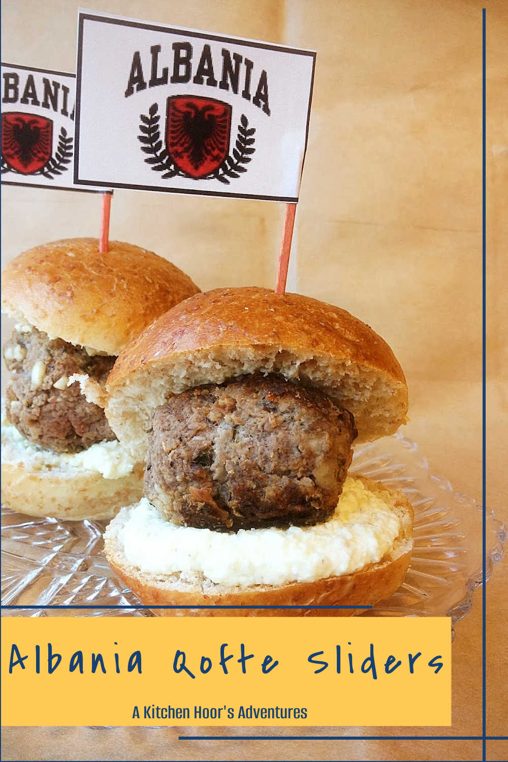Elevate your summer BBQ game with these delicious Albanian Qofte Sliders topped with creamy Feta Aioli! #AlbanianFoodie #QofteSliders #FetaAioliLove #BalkanCuisine #FoodieFavs
