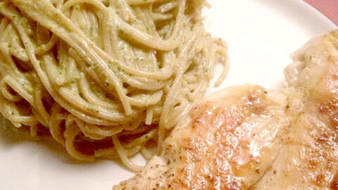 Elevate your pasta game with a flavorful twist! This Chicken and Pasta with Lemon Basil Cream Sauce will have you coming back for seconds. #ChickenandPastaLove #LemonBasilCreamSauce #PastaPerfection #FoodieFaves #EasyDinnerIdeas