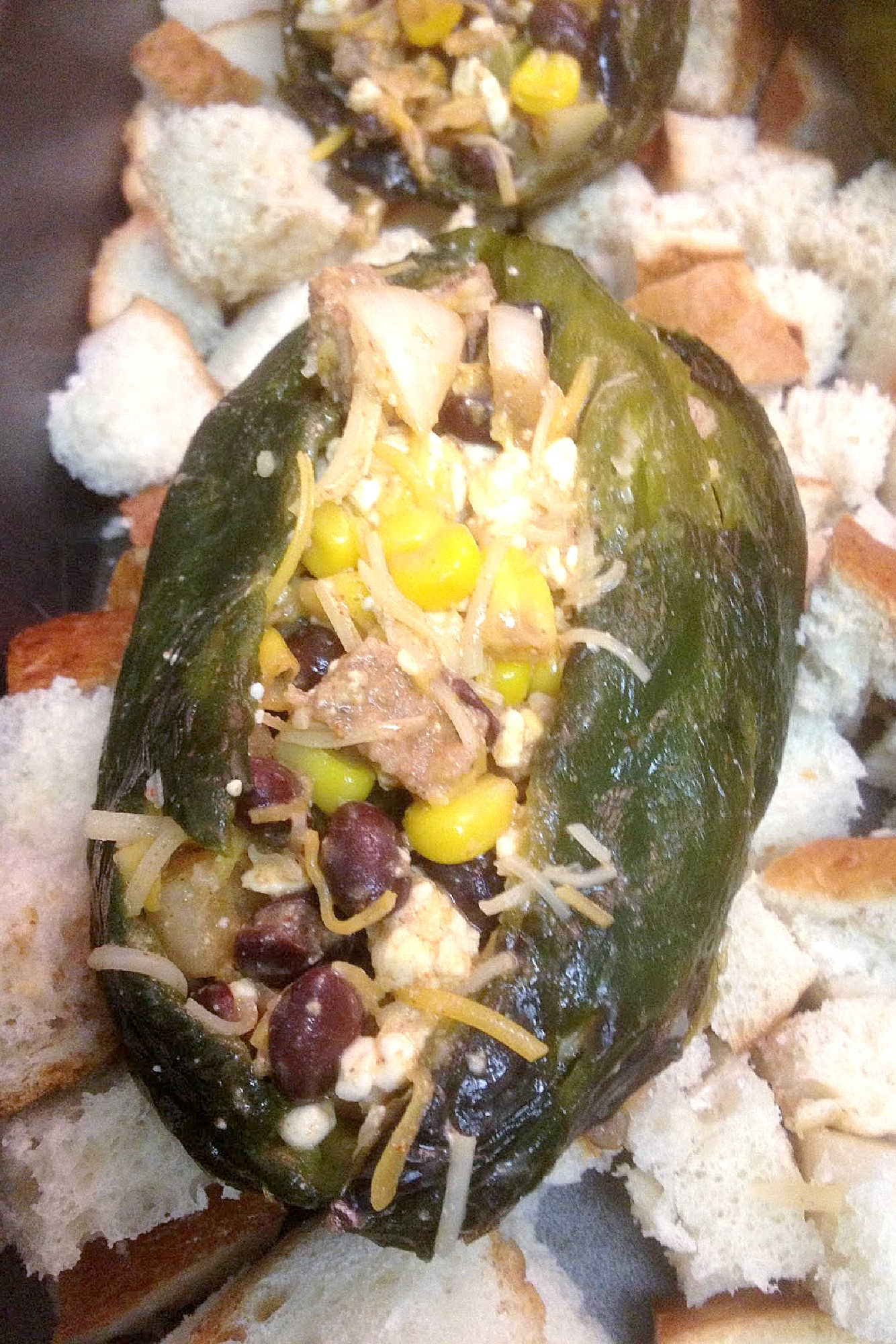 Life is like Chiles Rellenos Strata - all the spicy, cheesy goodness layered to make the perfect bite! Start your day with a slice of Mexico on your plate.  #GoodMorning #Foodie #ChilesRellenos #MexicanBrunch #BreakfastCasserole #VegetarianBites #FoodieFiesta