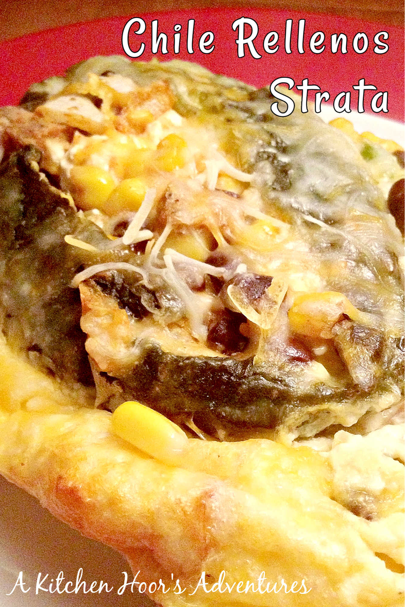 Life is like Chiles Rellenos Strata - all the spicy, cheesy goodness layered to make the perfect bite! Start your day with a slice of Mexico on your plate. #GoodMorning #Foodie #ChilesRellenos #MexicanBrunch #BreakfastCasserole #VegetarianBites #FoodieFiesta