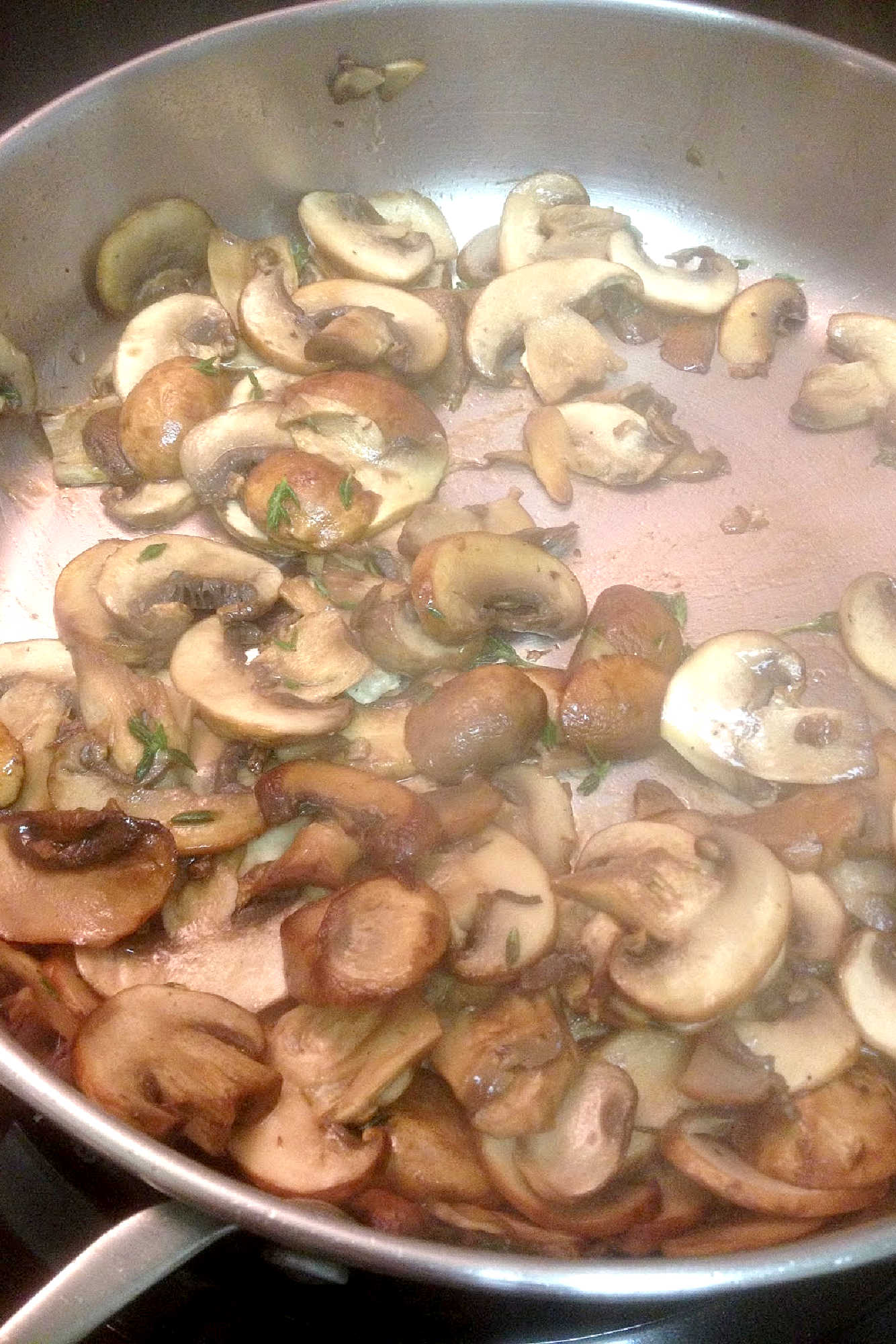 Savoring a cozy evening at home with pork and mushroom thyme pan sauce brings comfort to the table and warmth to your routine. Bring this delicious dish into your weeknight dinner rotation #PorkRecipes #MushroomLovers #ThymeFlavors #CookingWithMushrooms #SavorySauces