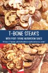 Gather your loved ones and enjoy the simple pleasures of T-Bone steaks with port thyme mushrooms. A touch of comfort and a taste of luxury at home. #TboneTuesday #SteakLovers #MushroomMadness #PortThymePerfection #FoodieFavorites