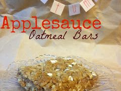 Applesauce Oatmeal Bars