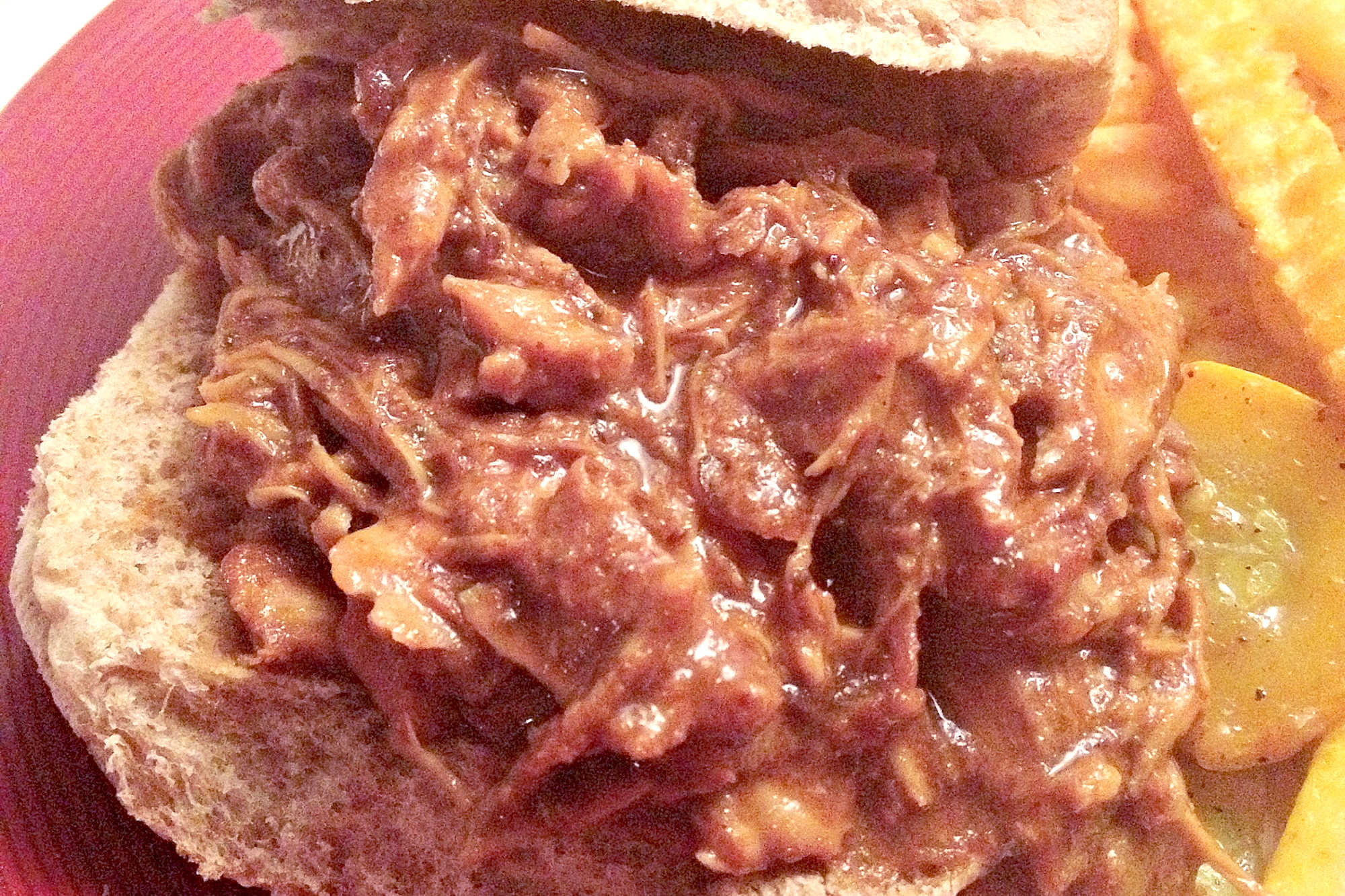 Nothing beats the aroma of honey mustard barbecue chicken simmering in the slow cooker. Get ready for a dish that is juicy, flavorful, and simple to prepare. #BBQChickenLovers #FlavorfulFusionFood #HoneyMustardGlaze #EasyWeeknightMeals #GrillingSeasonEssentials