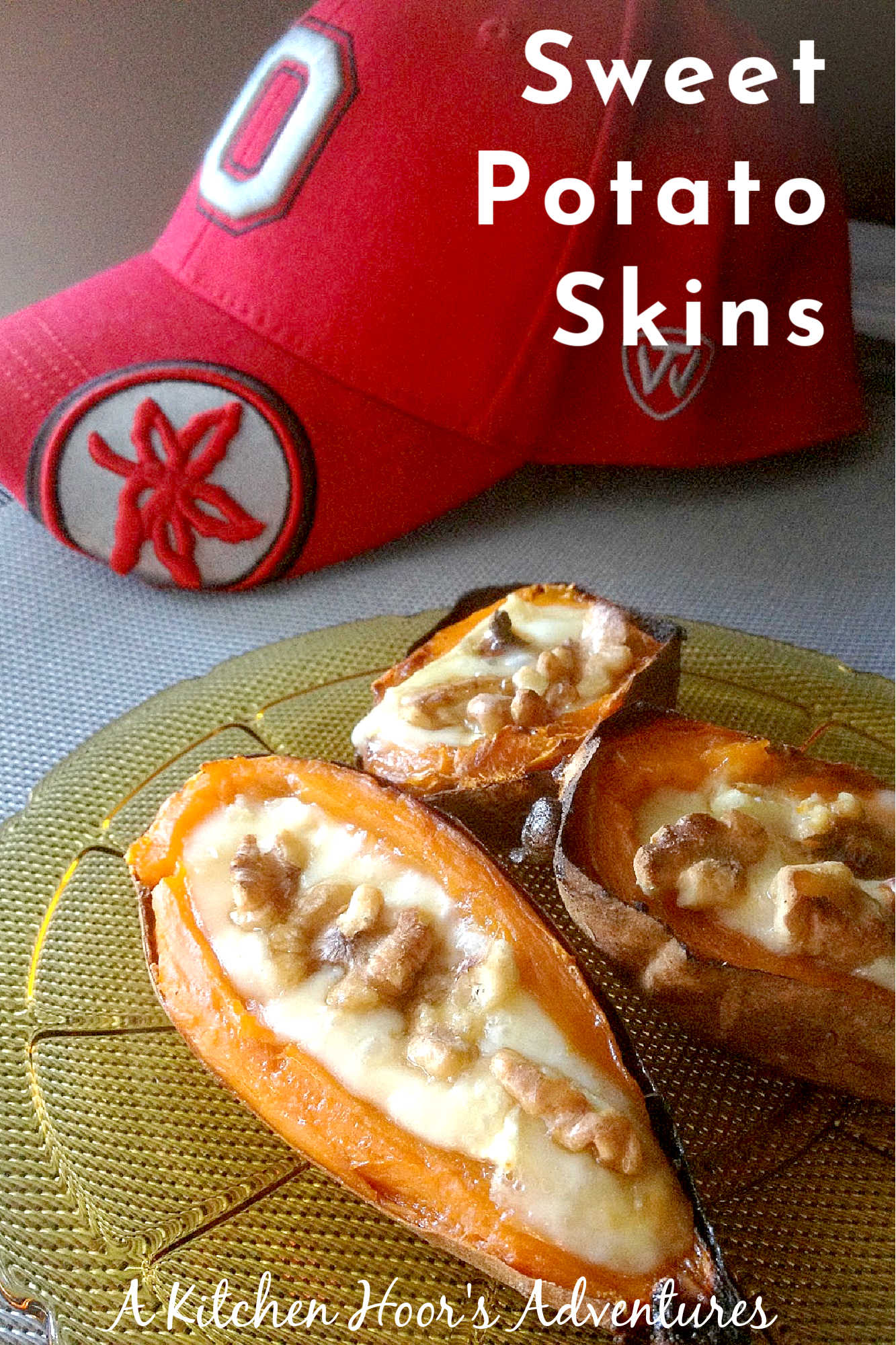 Turn sweet potatoes into a savory treat with this easy-to-follow sweet potato skins recipe. Ready in no time and sure to please a crowd. #sweetpotatoskins #healthyeats #vegetarianrecipes #foodporn #igfood