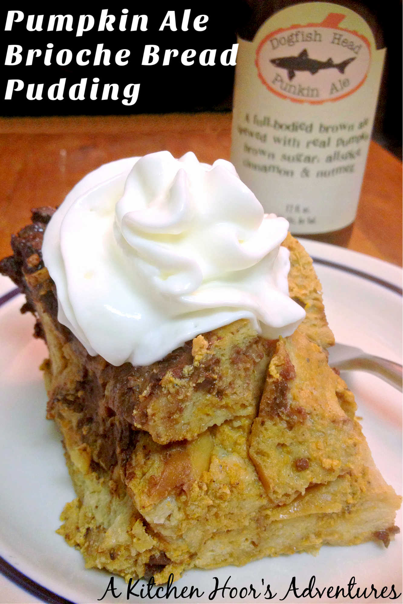 Pumpkin Ale Brioche Bread Pudding blends soft brioche with the unique depth of pumpkin ale, creating a seasonal treat you won't forget. #PumpkinAleBreadPudding #FallBakingFrenzy #SeasonalSweets #CraftBeerDesserts #BriocheBreadPudding
