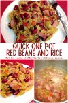 Bring comfort to your table with a quick one pot red beans and rice dinner. Perfect for busy nights when you want something hearty without the fuss. #OnePotMeal #RedBeansandRice #30MinuteMeals #BudgetFriendlyCooking #MealPrepDoneRight