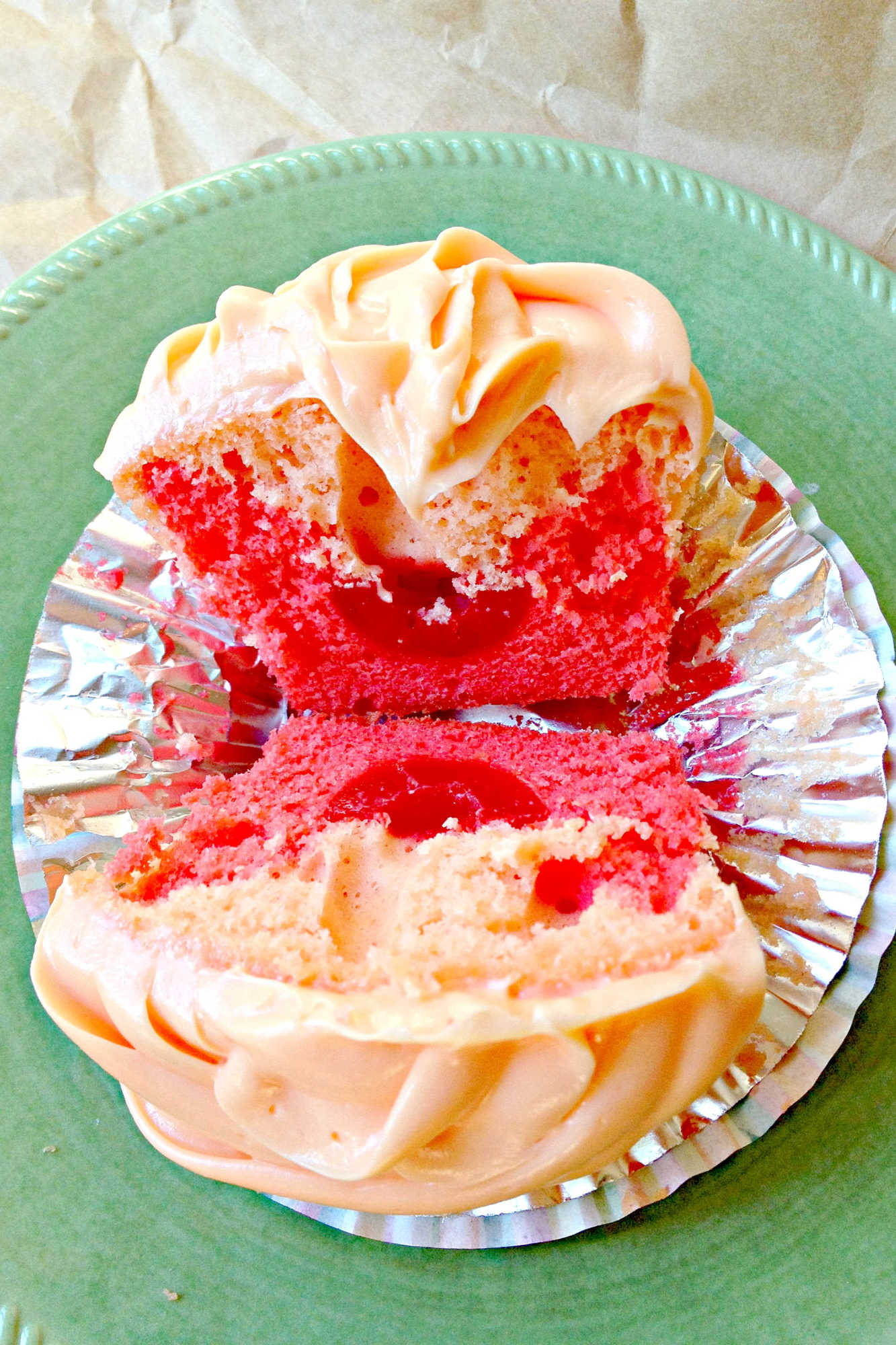 Turn an ordinary afternoon into an instant celebration with Tequila Sunrise Cupcakes. Sweet, fun, and just right for sharing at your next picnic or brunch. #tequilasunrisecupcakes #cupcakecreations #cocktailinspired #boozytreats #tequilaloversparadise