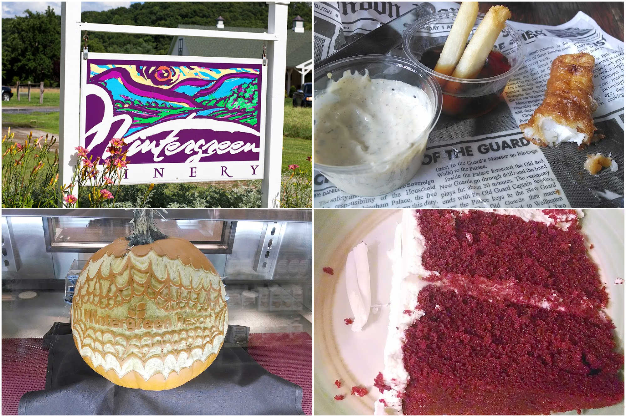 Just Us On a Mountain Finale - the story of our wedding continues with wineries, breweries, and finally the cake.