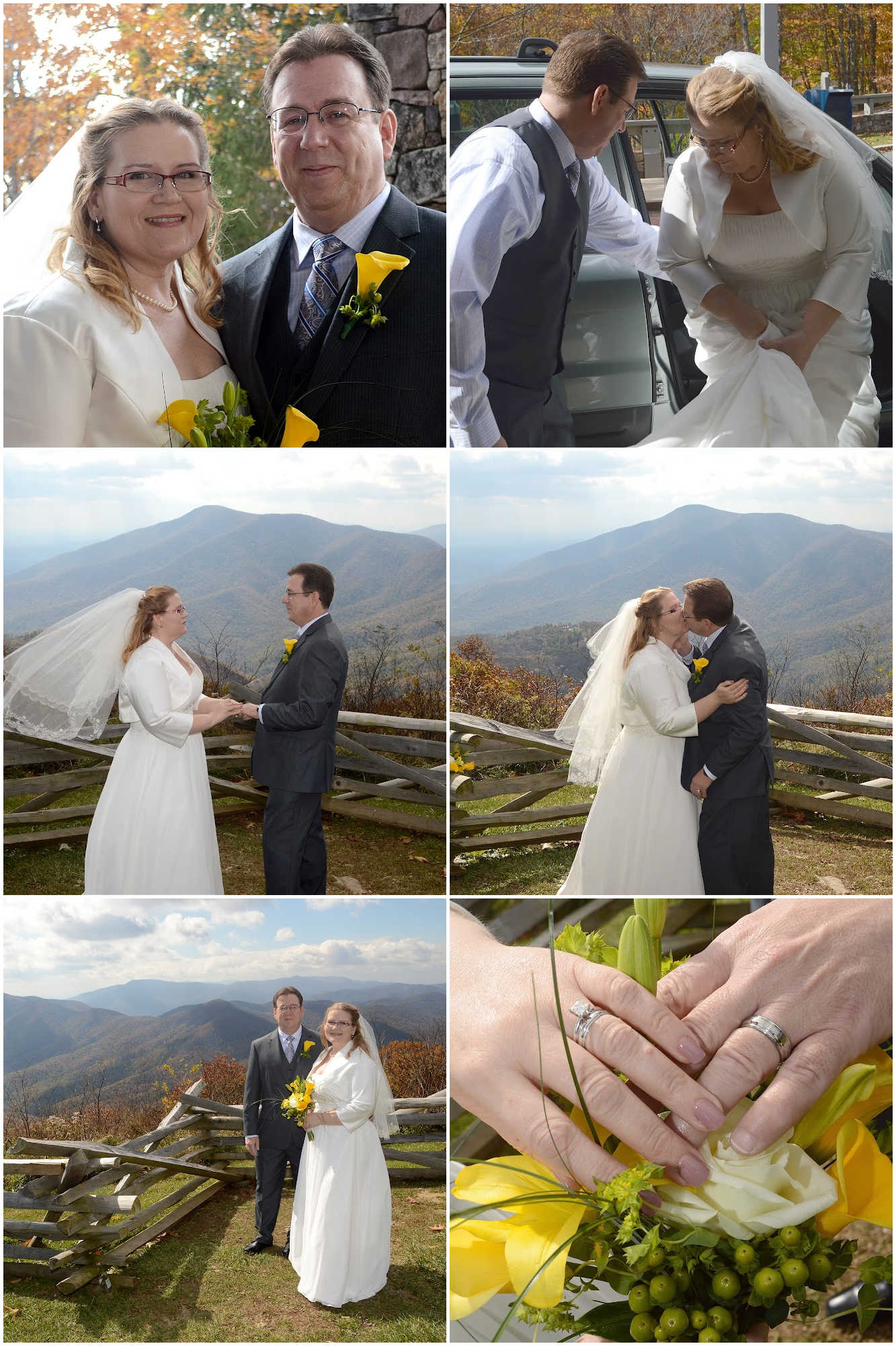 Just Us on a Mountain Part 3 - Lots of wind, beautiful views, gifts from family, and "reception" dinner.