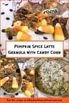 Savor the taste of autumn in every bite with Pumpkin Spice Latte Granola with Candy Corn. Warm spices, a hint of coffee, and colorful candy corn create a cheerful snack that’s great for cozy mornings or as a midday pick-me-up. #PumpkinSpiceLatteGranola #FallFlavors #CandyCornCravings #HomemadeGranola #PumpkinSpiceLovers